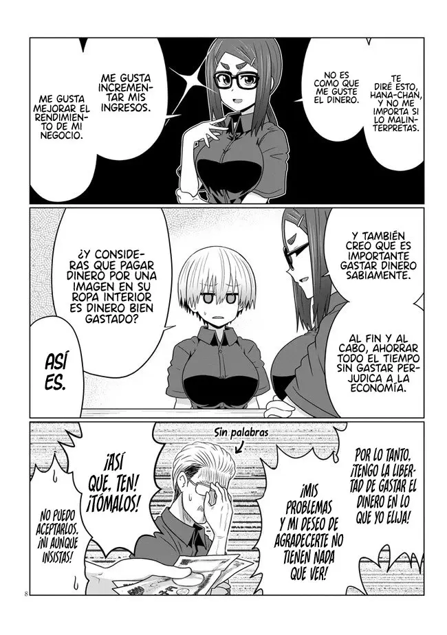 Uzaki-chan Wa Asobitai! capítulo 68 página 10