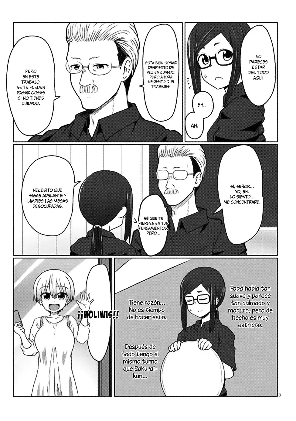 Uzaki-chan Wa Asobitai! capítulo 7 página 4