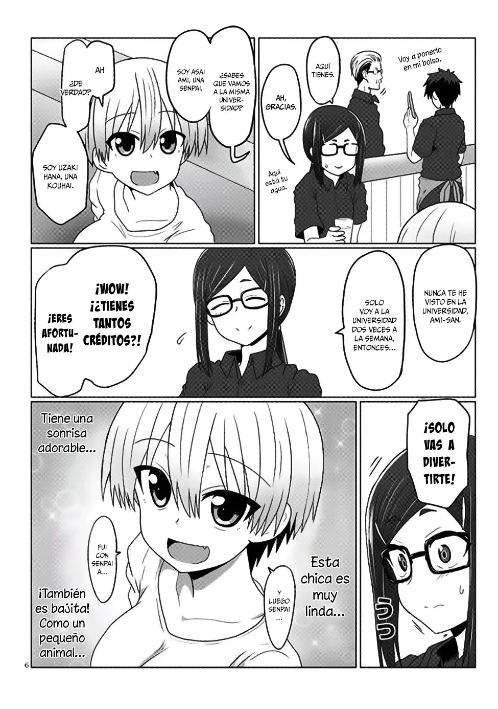 Uzaki-chan Wa Asobitai! capítulo 7 página 7