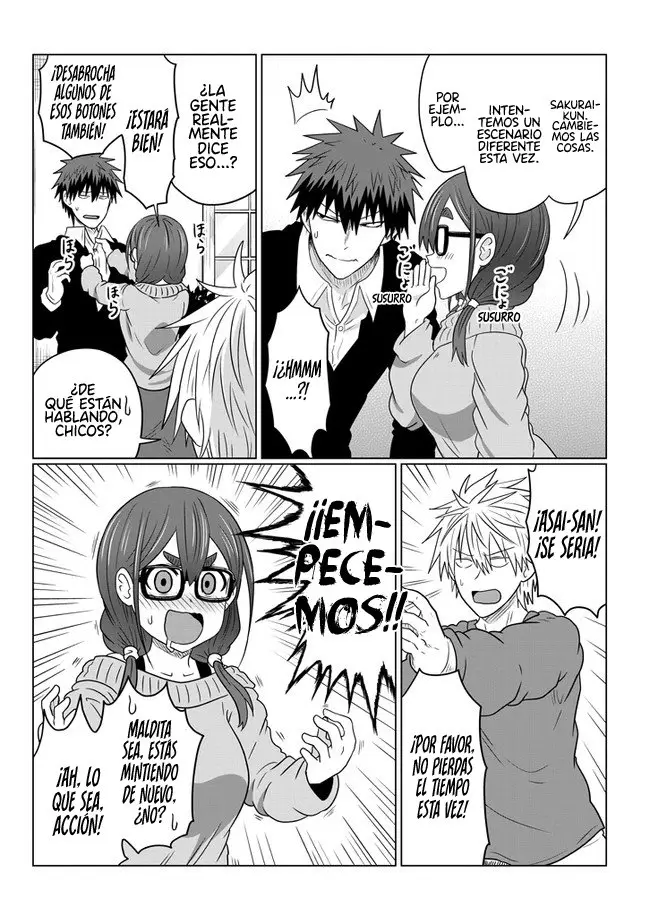 Uzaki-chan Wa Asobitai! capítulo 70 página 16