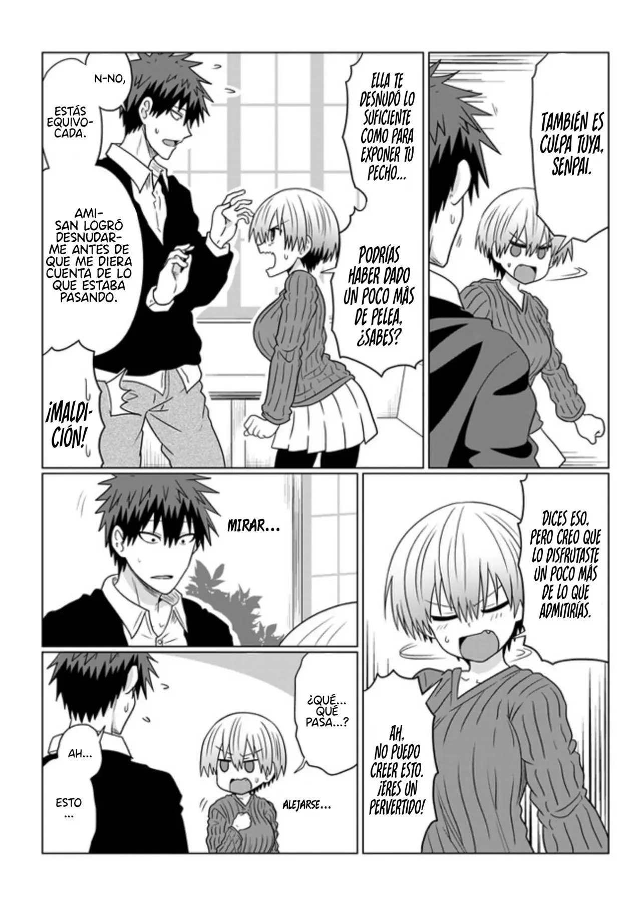 Uzaki-chan Wa Asobitai! capítulo 71 página 5