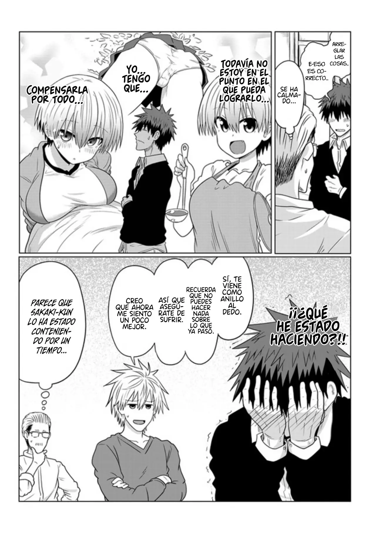 Uzaki-chan Wa Asobitai! capítulo 71 página 10