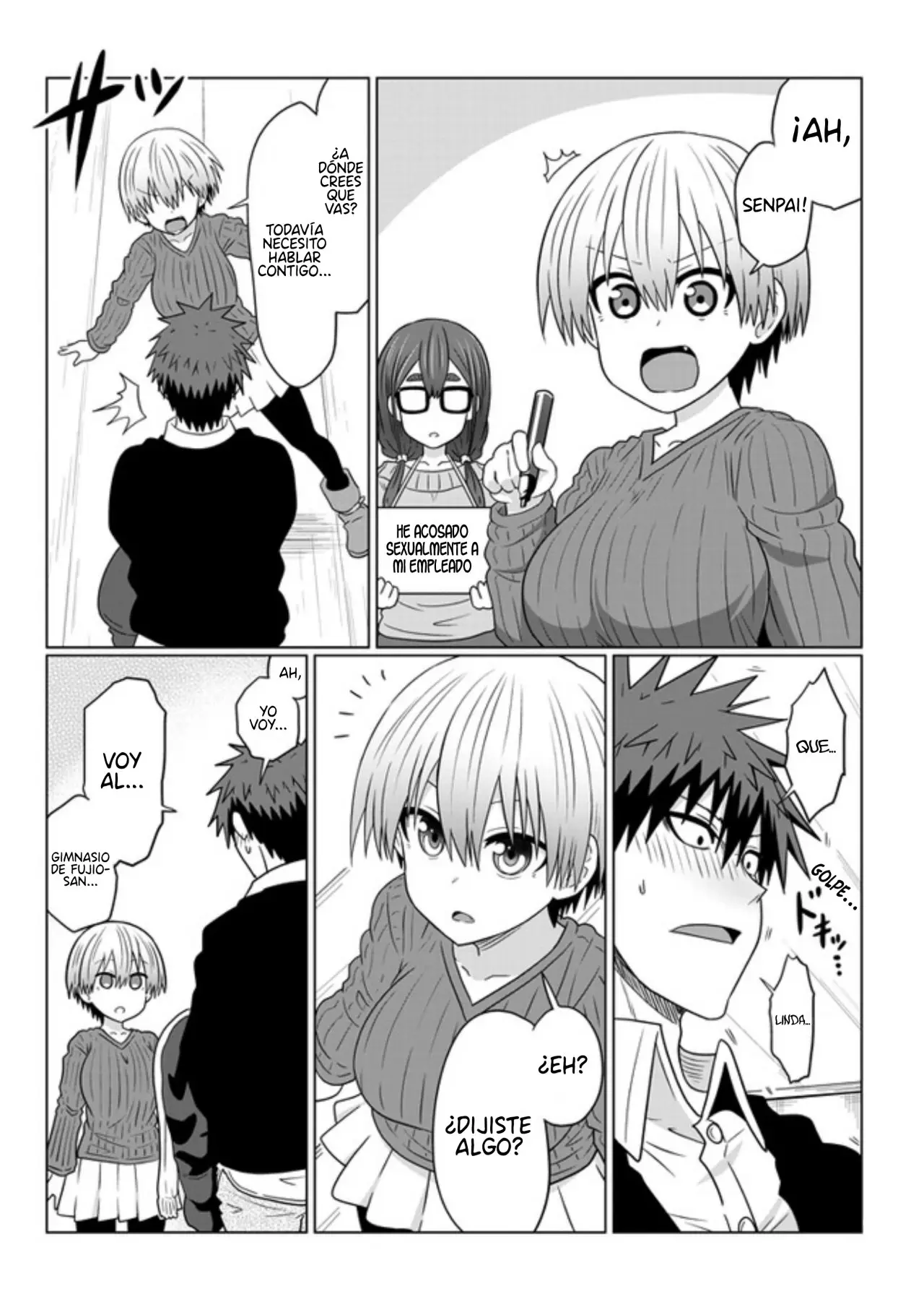 Uzaki-chan Wa Asobitai! capítulo 71 página 12