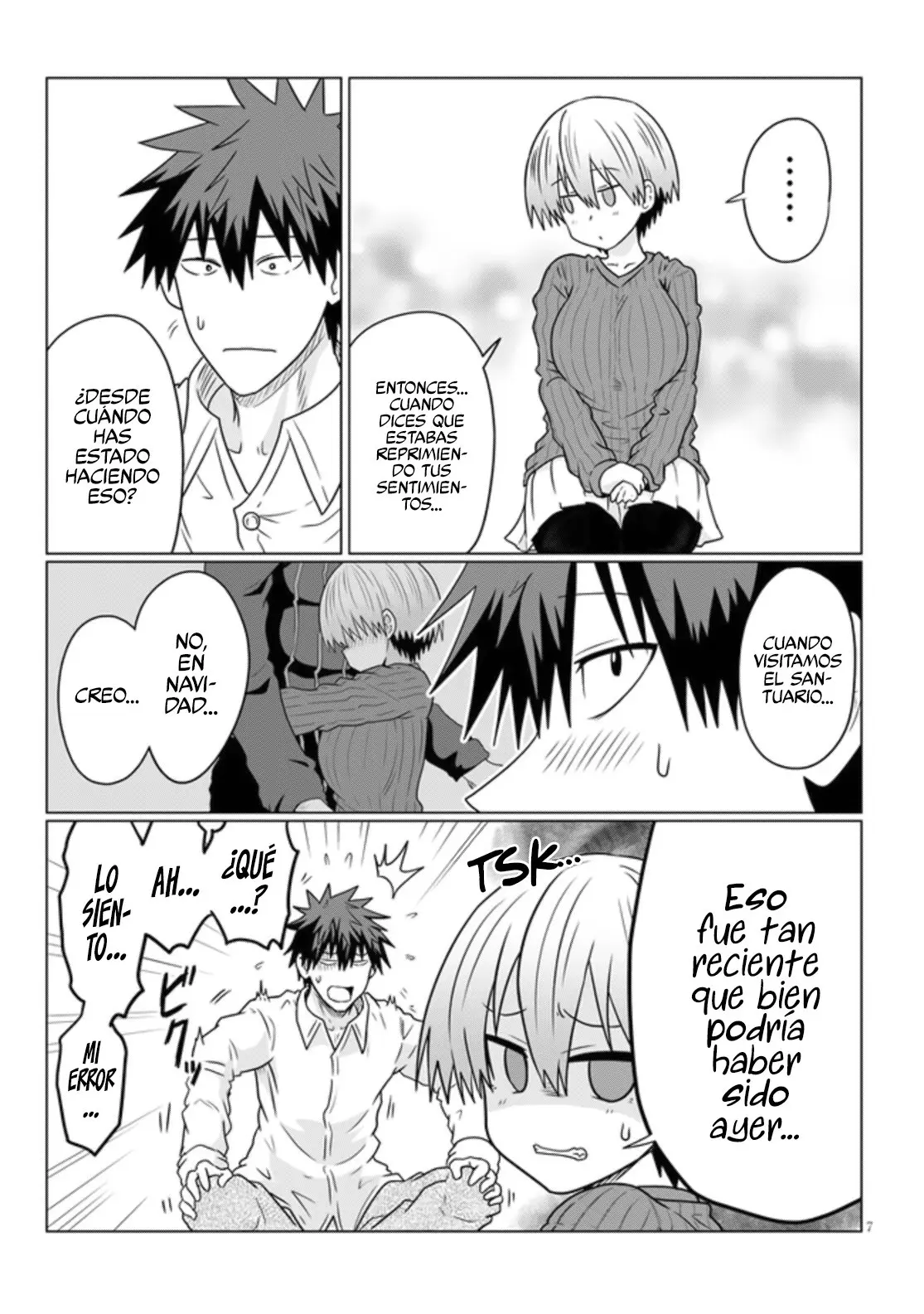 Uzaki-chan Wa Asobitai! capítulo 73 página 10
