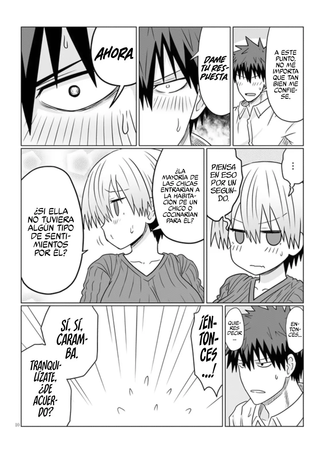 Uzaki-chan Wa Asobitai! capítulo 73 página 13