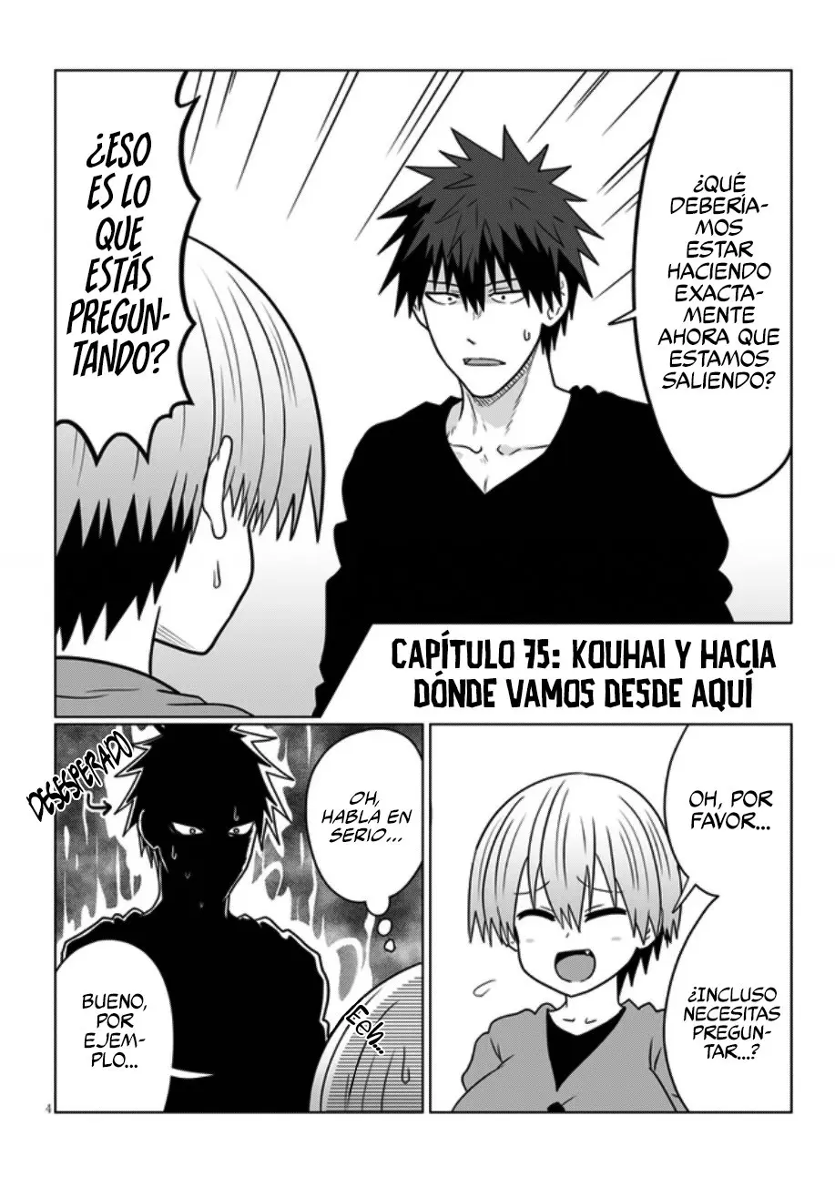 Uzaki-chan Wa Asobitai! capítulo 75 página 6