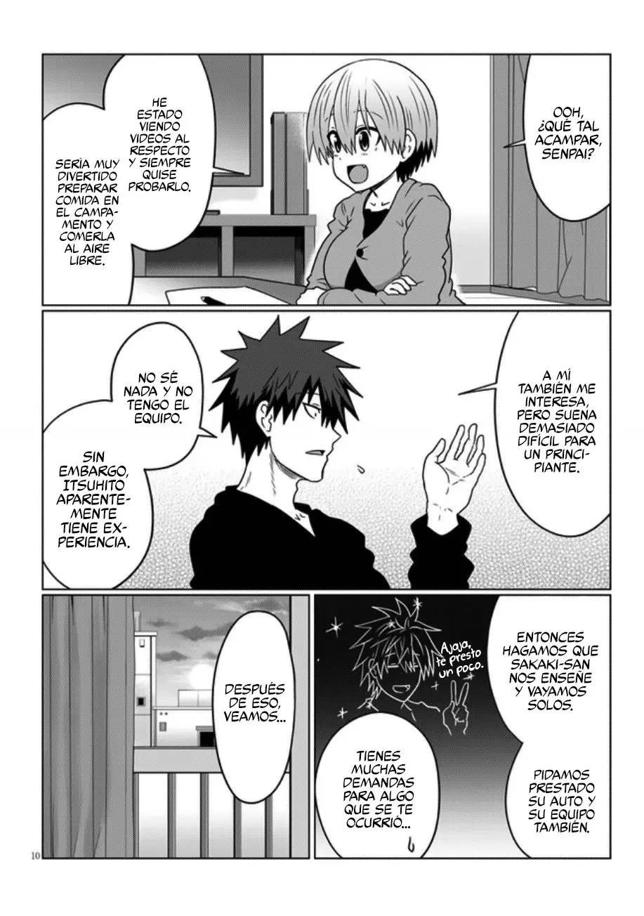 Uzaki-chan Wa Asobitai! capítulo 75 página 12