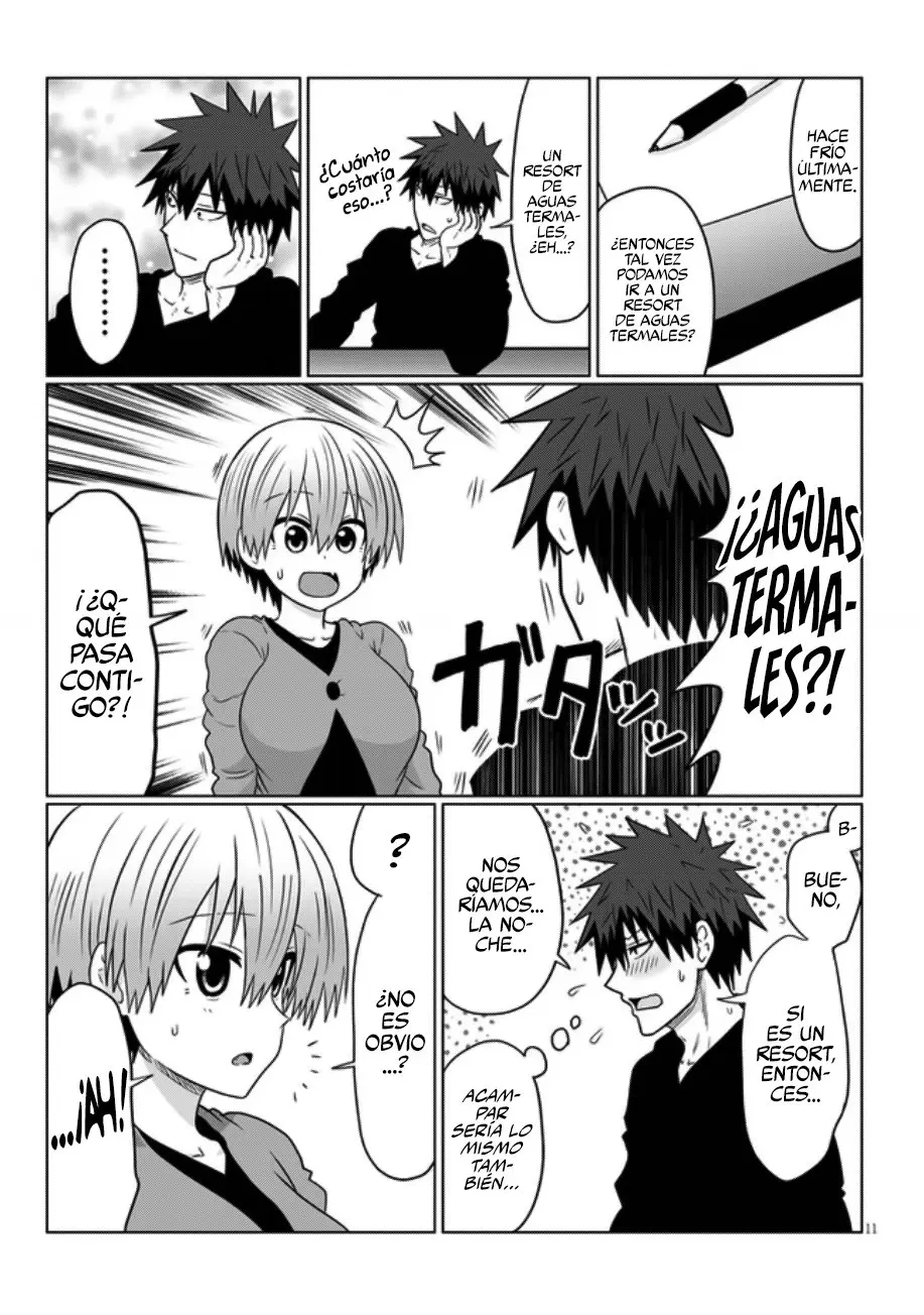 Uzaki-chan Wa Asobitai! capítulo 75 página 13