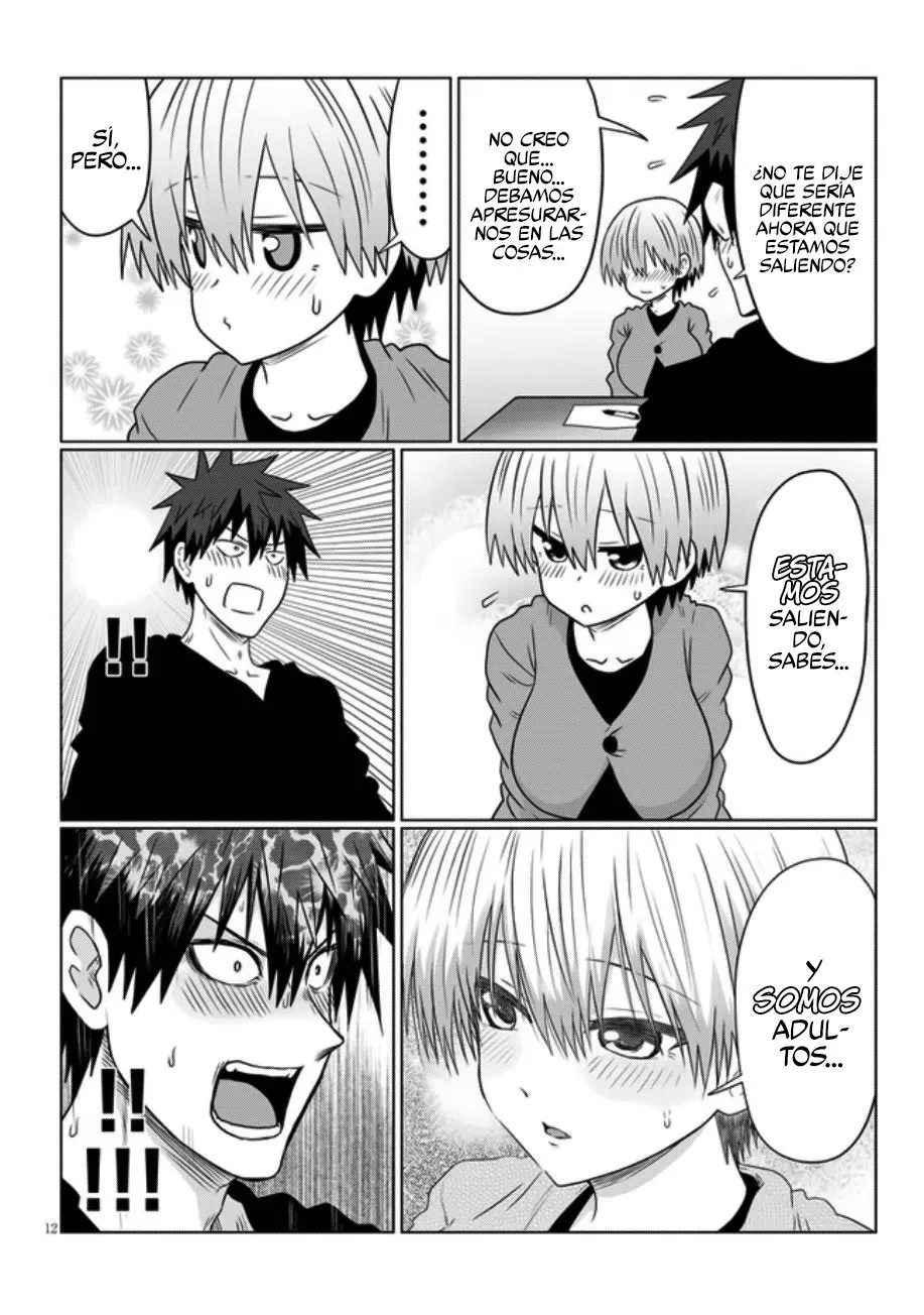 Uzaki-chan Wa Asobitai! capítulo 75 página 14