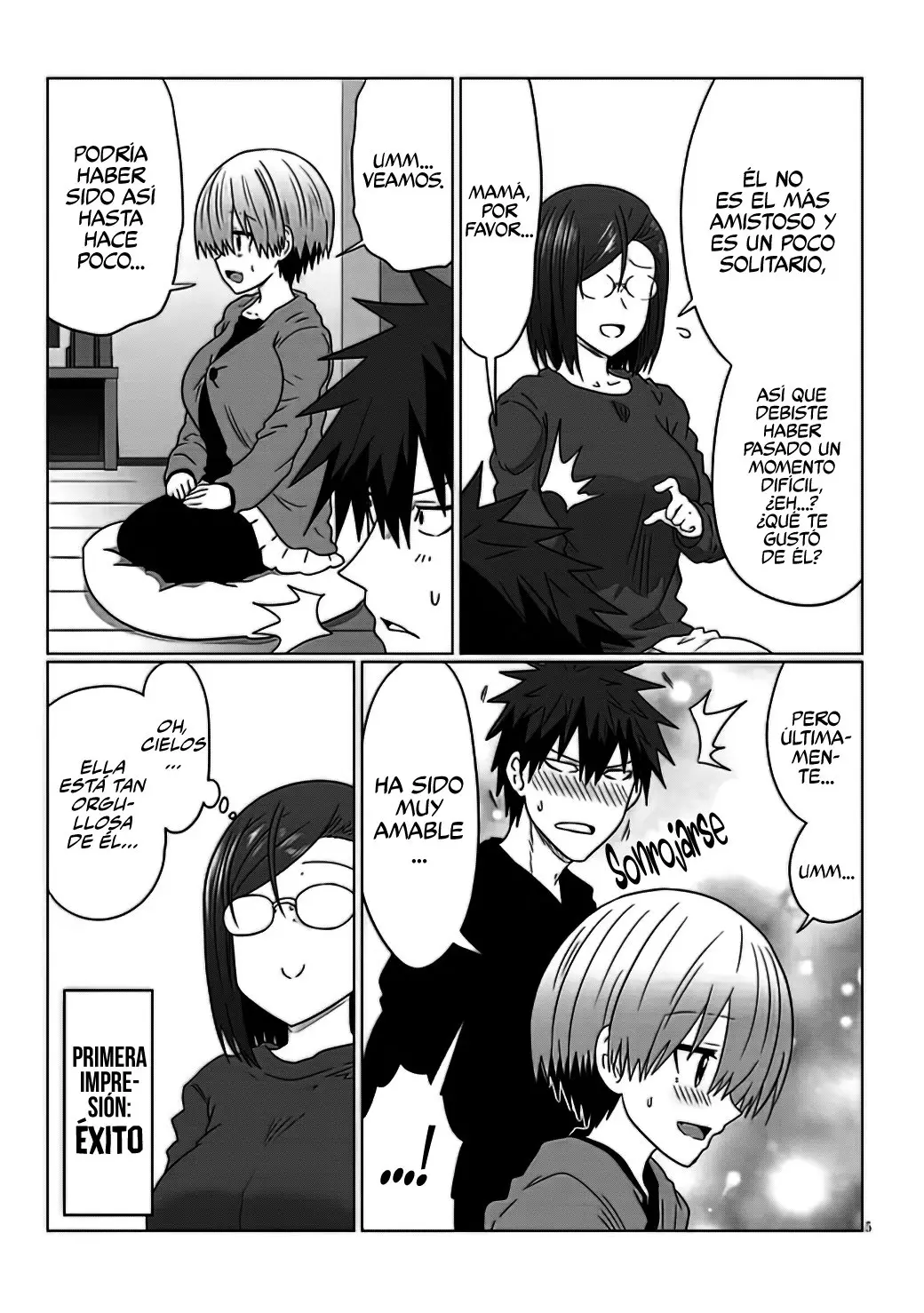Uzaki-chan Wa Asobitai! capítulo 76 página 7