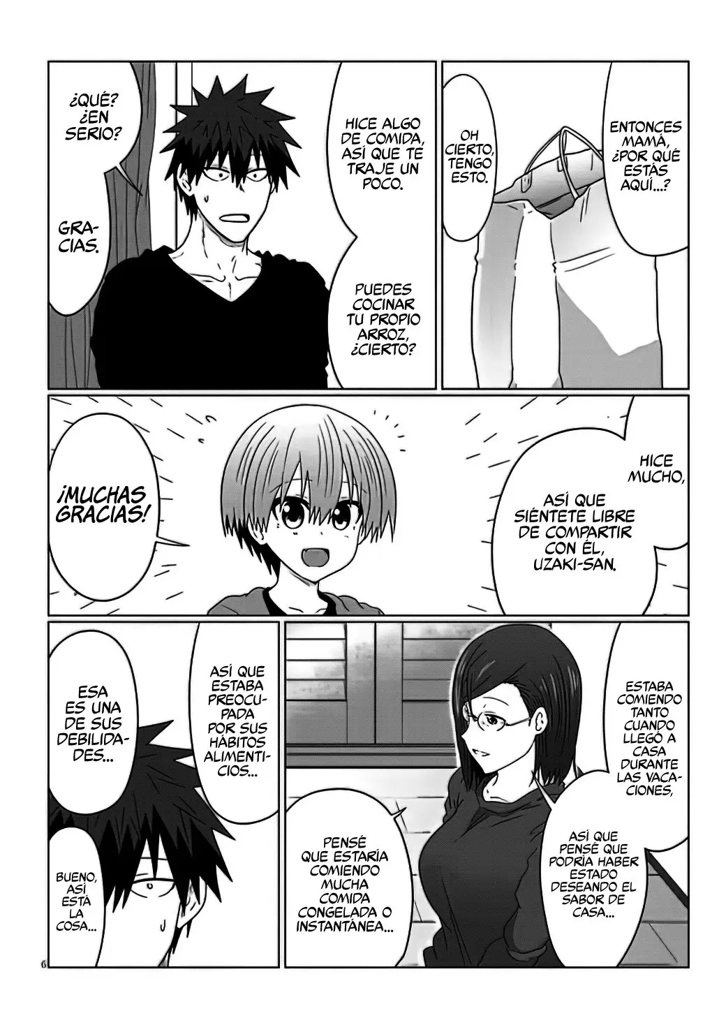 Uzaki-chan Wa Asobitai! capítulo 76 página 8