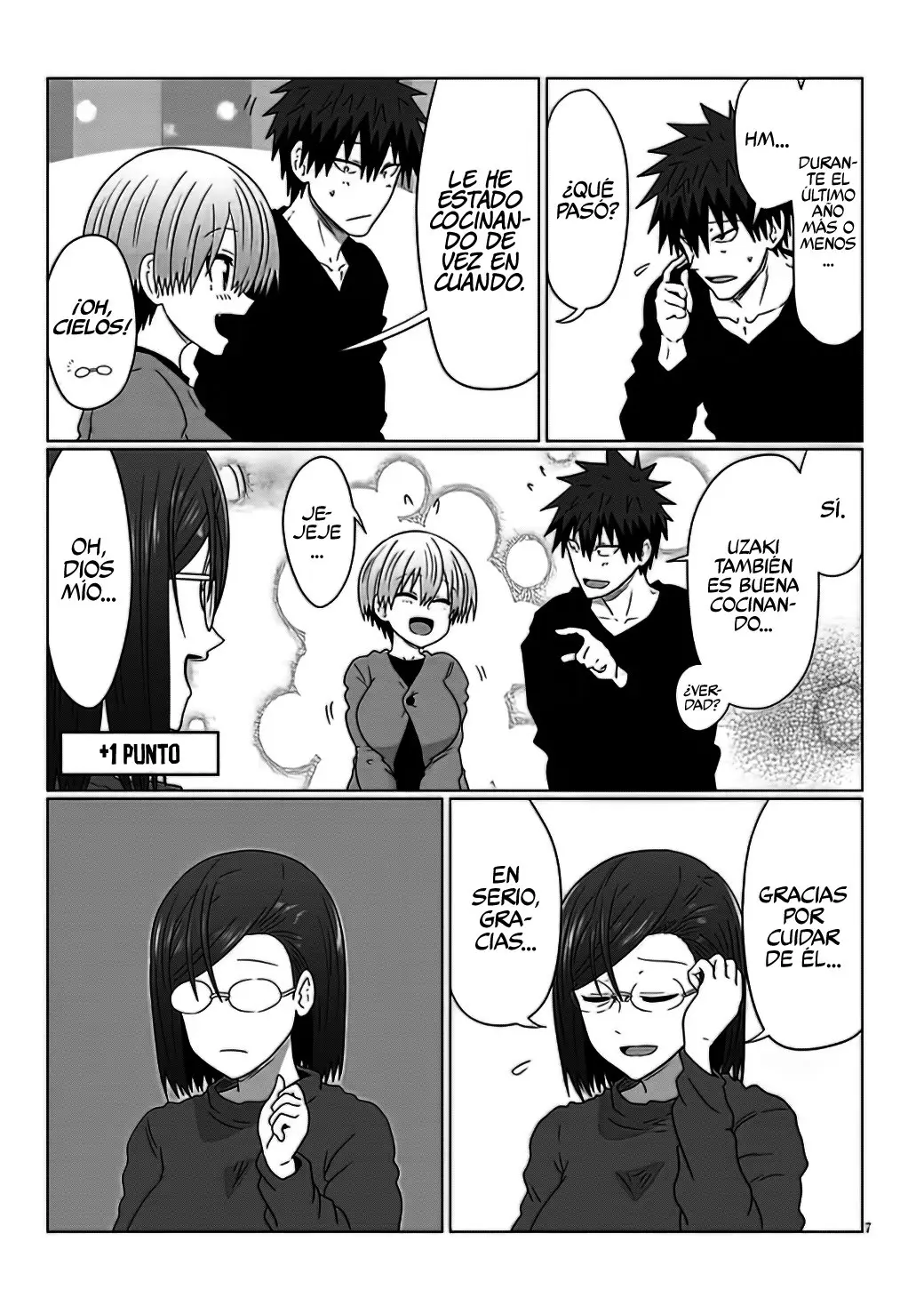 Uzaki-chan Wa Asobitai! capítulo 76 página 9