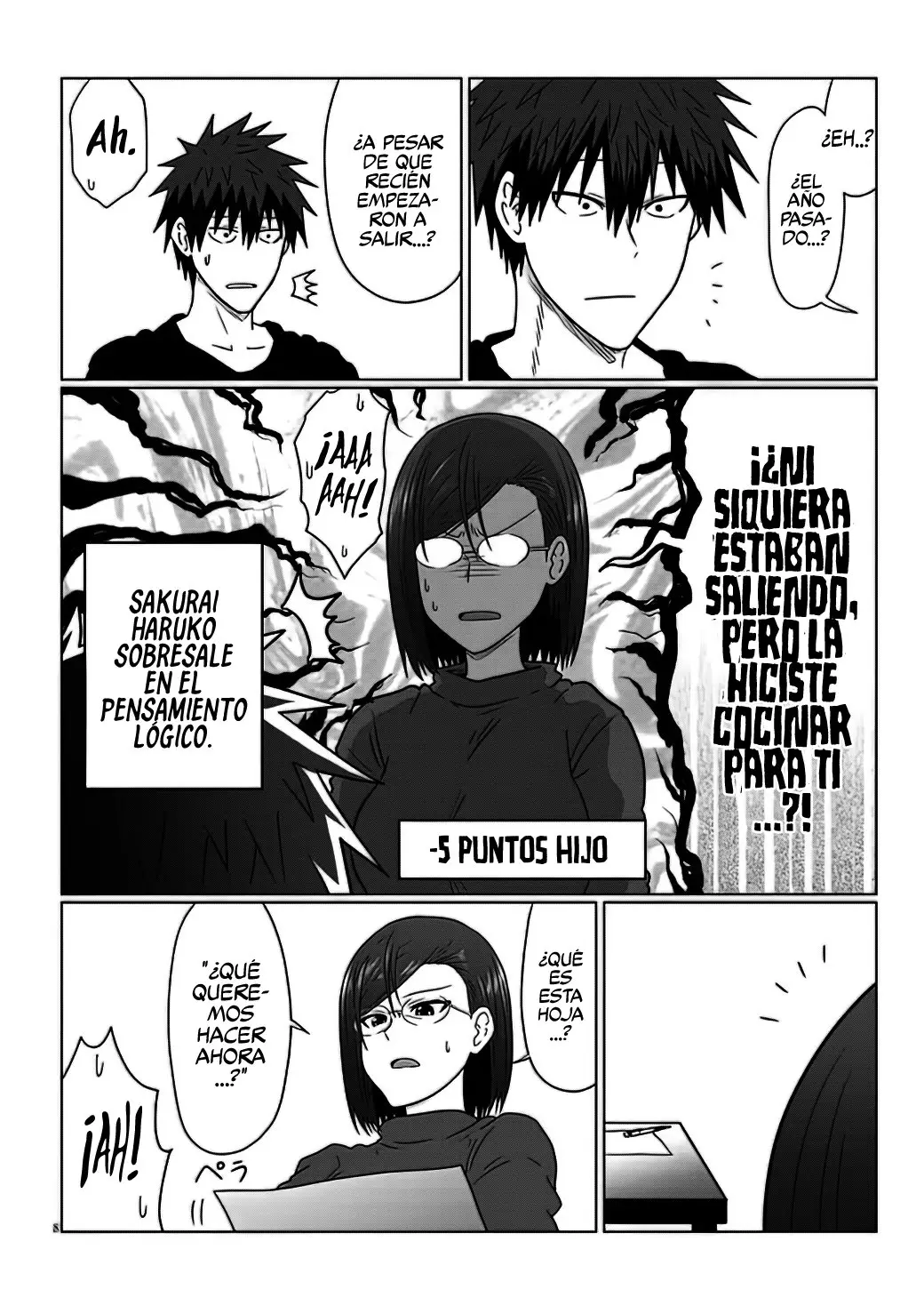 Uzaki-chan Wa Asobitai! capítulo 76 página 10