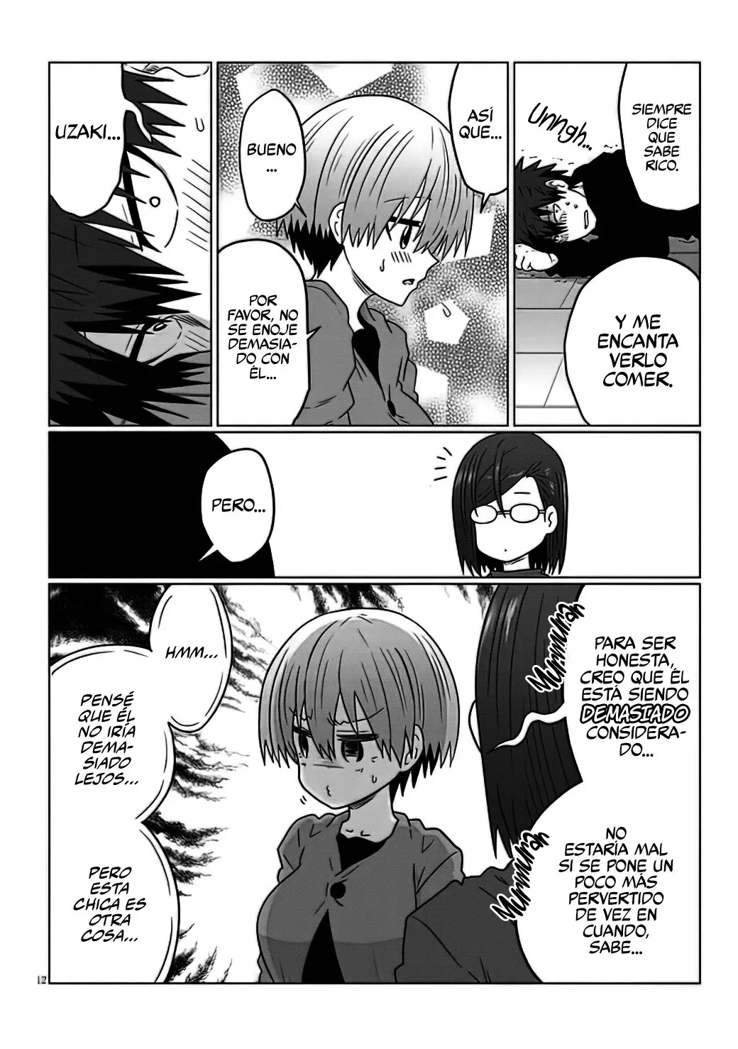 Uzaki-chan Wa Asobitai! capítulo 76 página 14