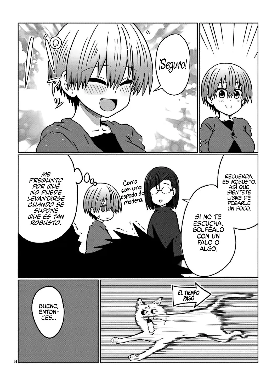 Uzaki-chan Wa Asobitai! capítulo 76 página 16