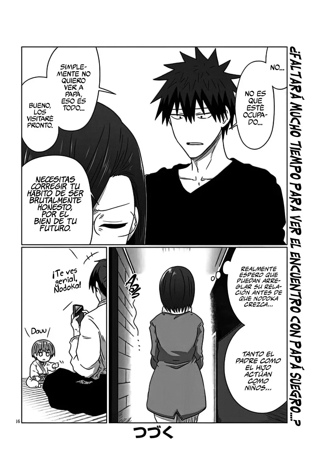 Uzaki-chan Wa Asobitai! capítulo 76 página 18