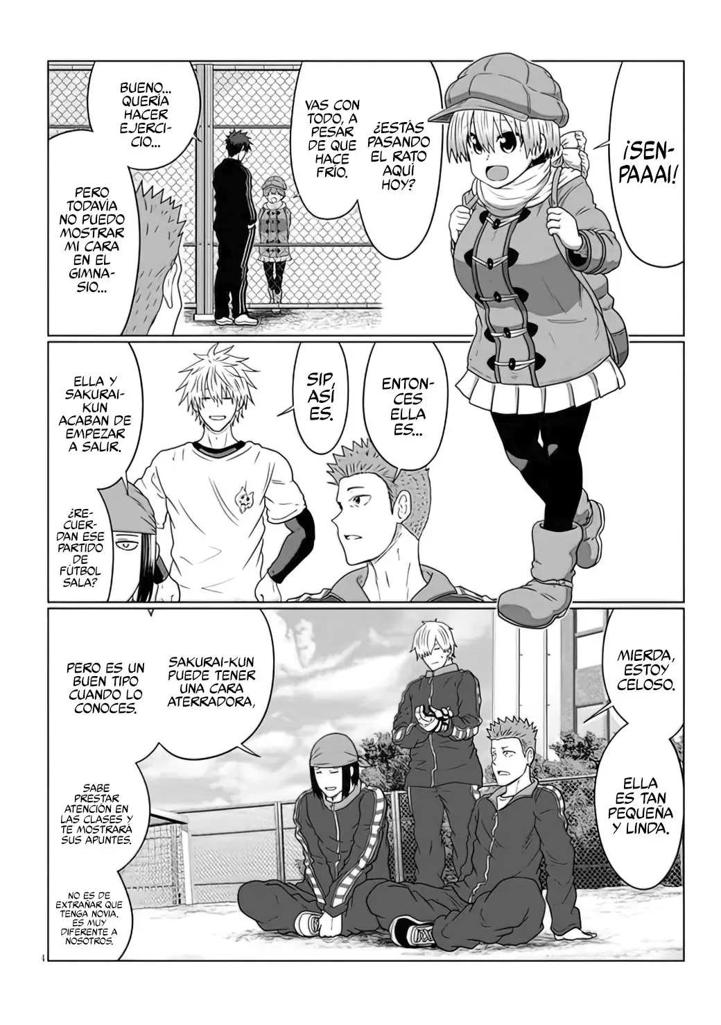 Uzaki-chan Wa Asobitai! capítulo 77 página 6