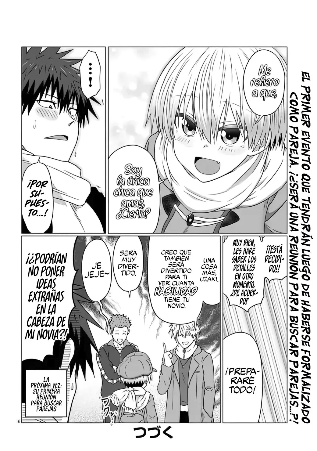 Uzaki-chan Wa Asobitai! capítulo 77 página 18