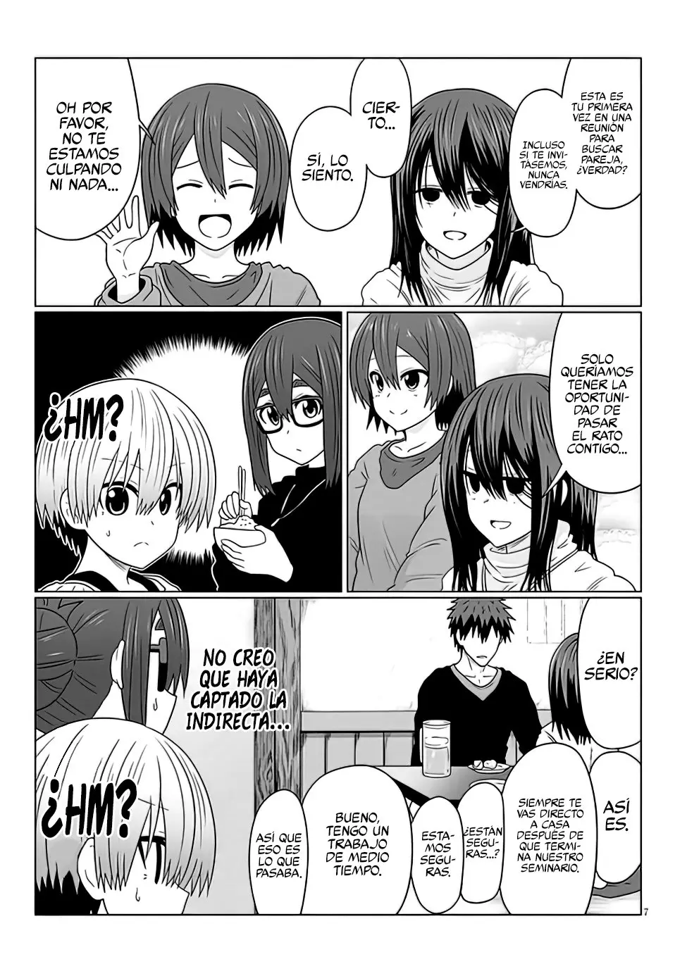 Uzaki-chan Wa Asobitai! capítulo 78 página 9