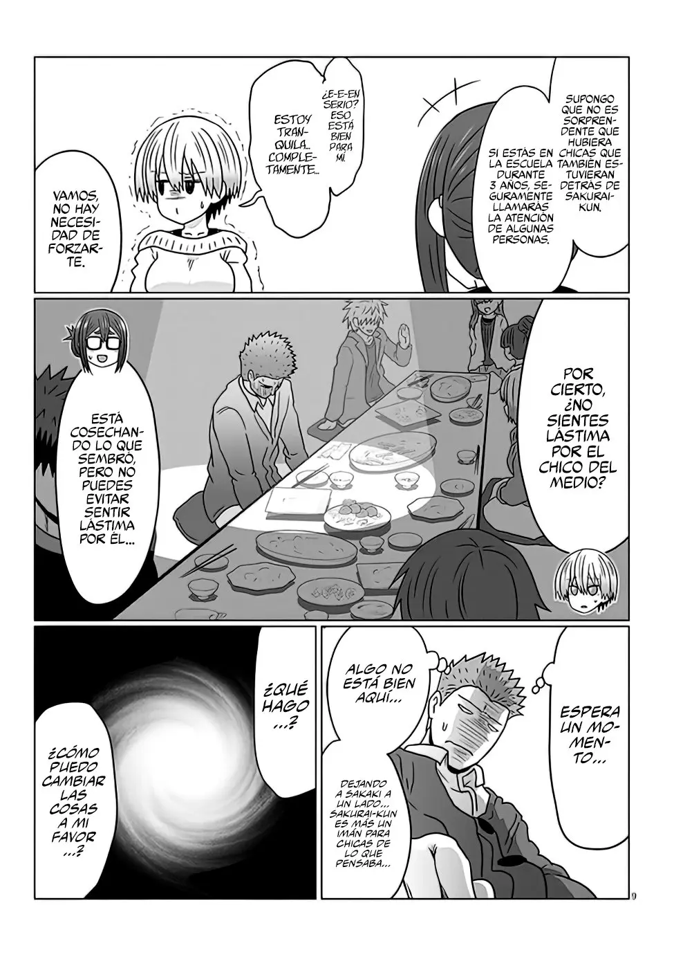 Uzaki-chan Wa Asobitai! capítulo 78 página 11