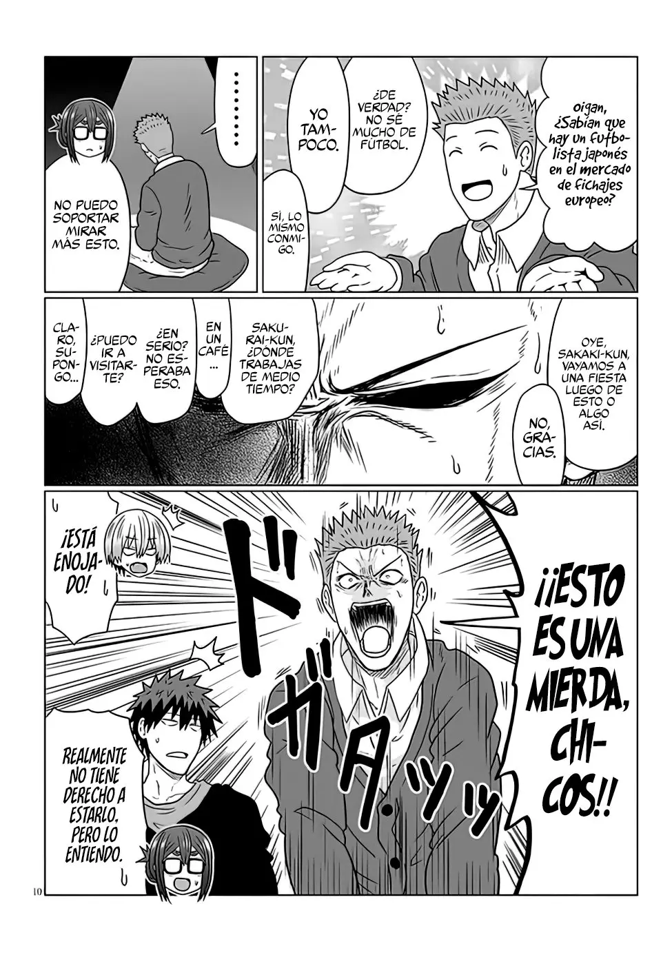 Uzaki-chan Wa Asobitai! capítulo 78 página 12