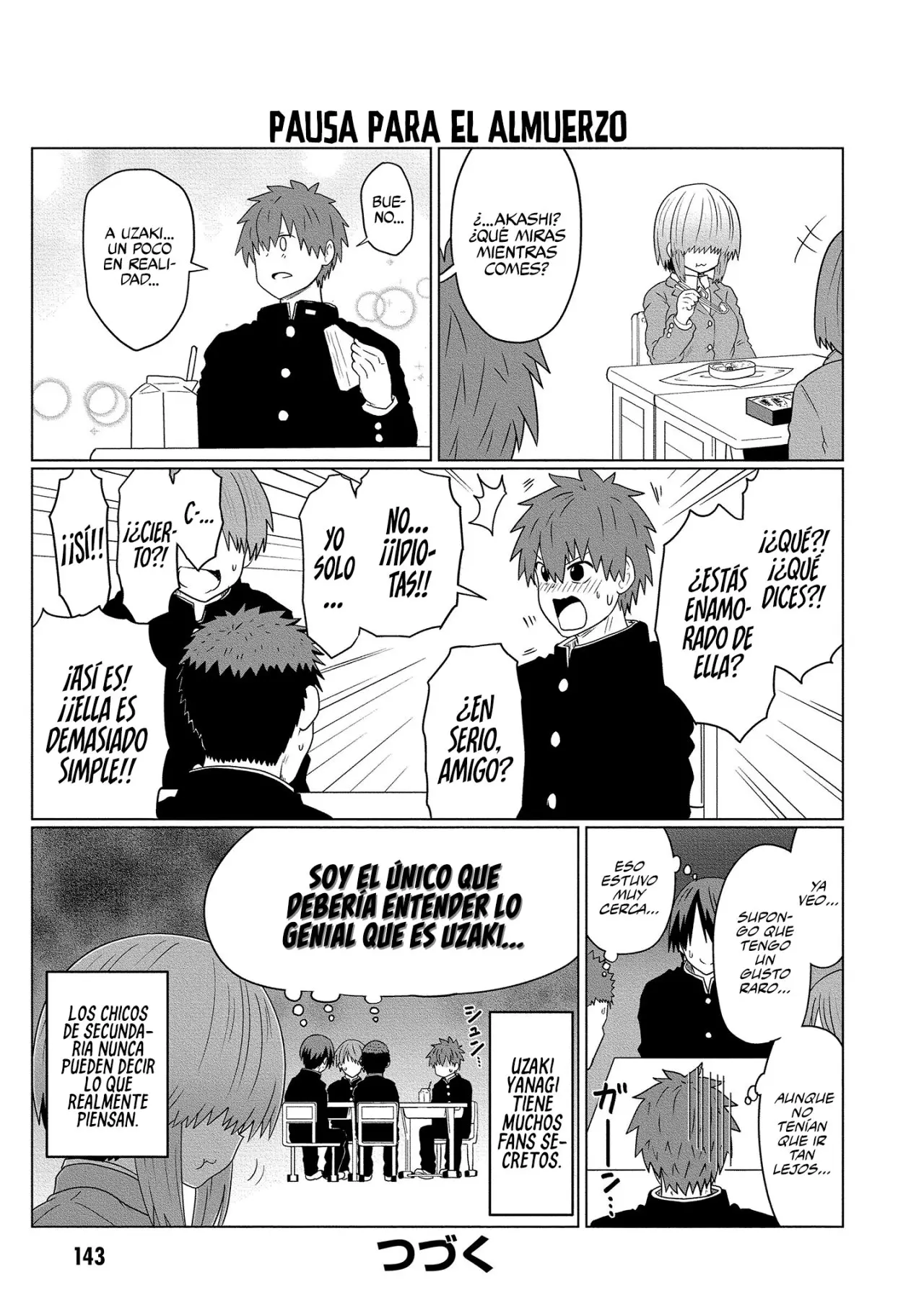 Uzaki-chan Wa Asobitai! capítulo 79.5 página 14
