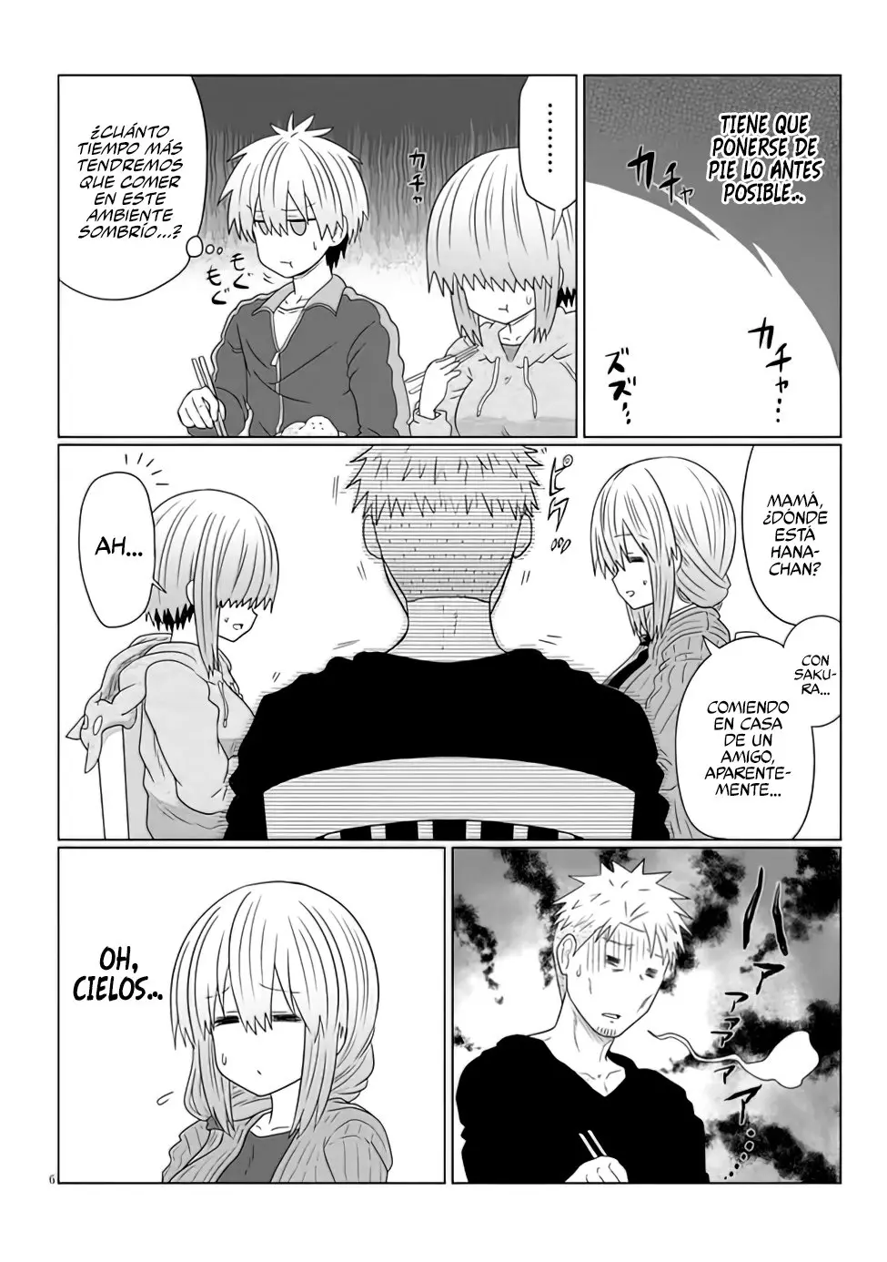 Uzaki-chan Wa Asobitai! capítulo 79 página 8