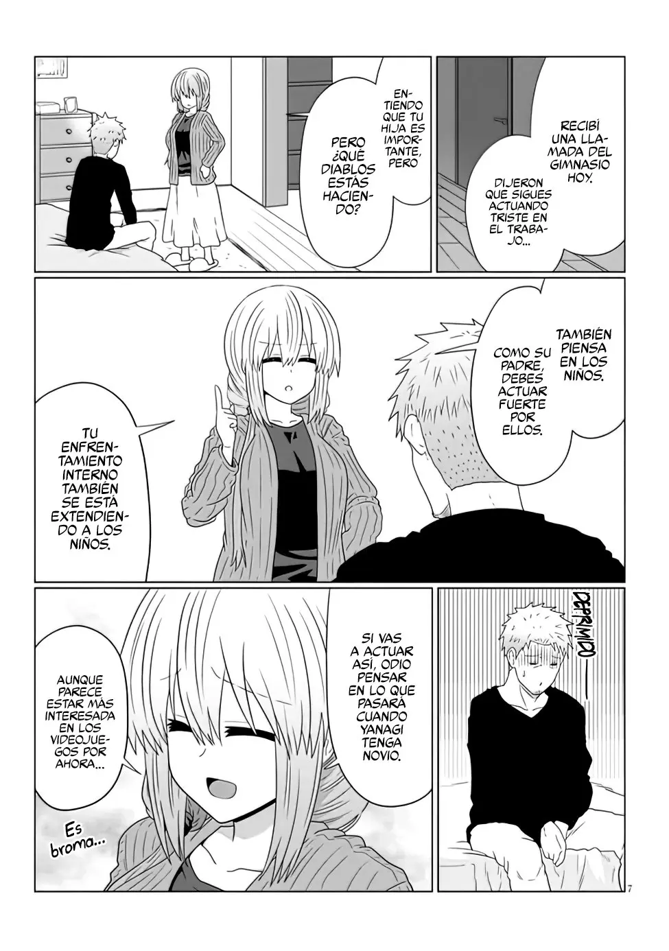 Uzaki-chan Wa Asobitai! capítulo 79 página 9