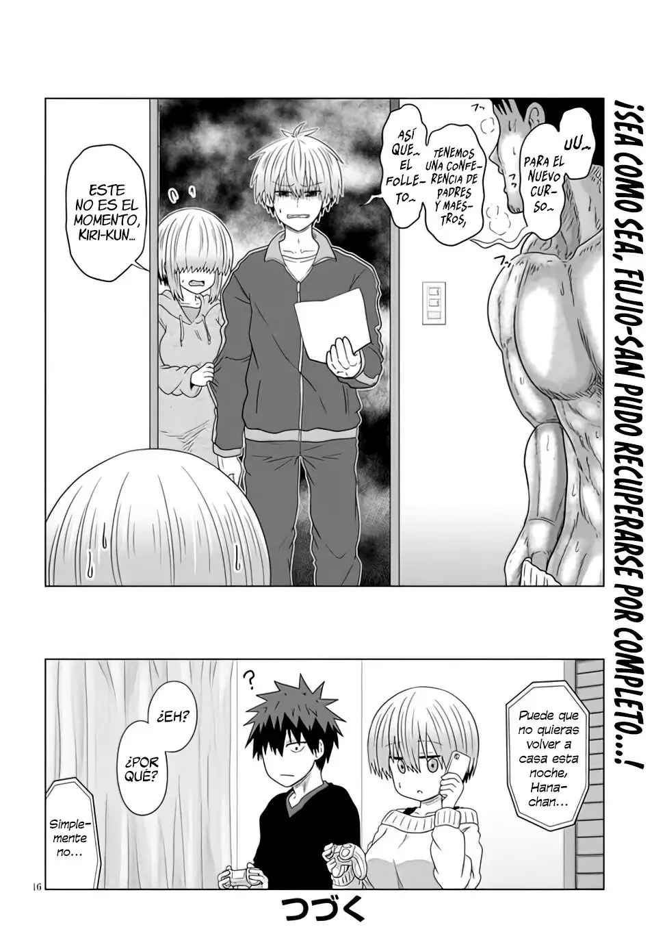 Uzaki-chan Wa Asobitai! capítulo 79 página 18
