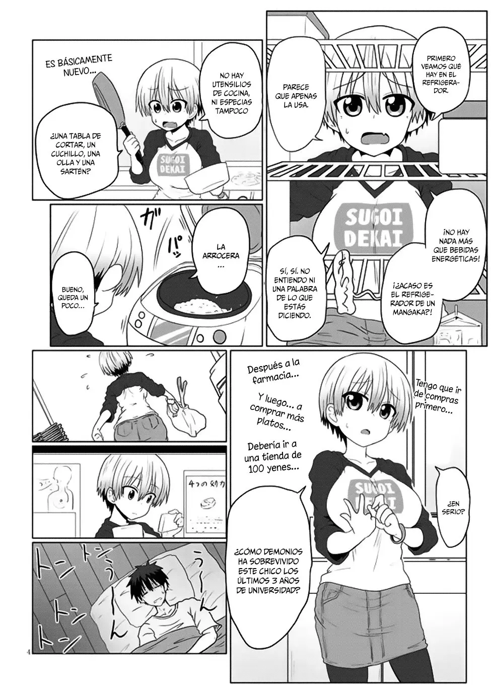 Uzaki-chan Wa Asobitai! capítulo 8 página 5