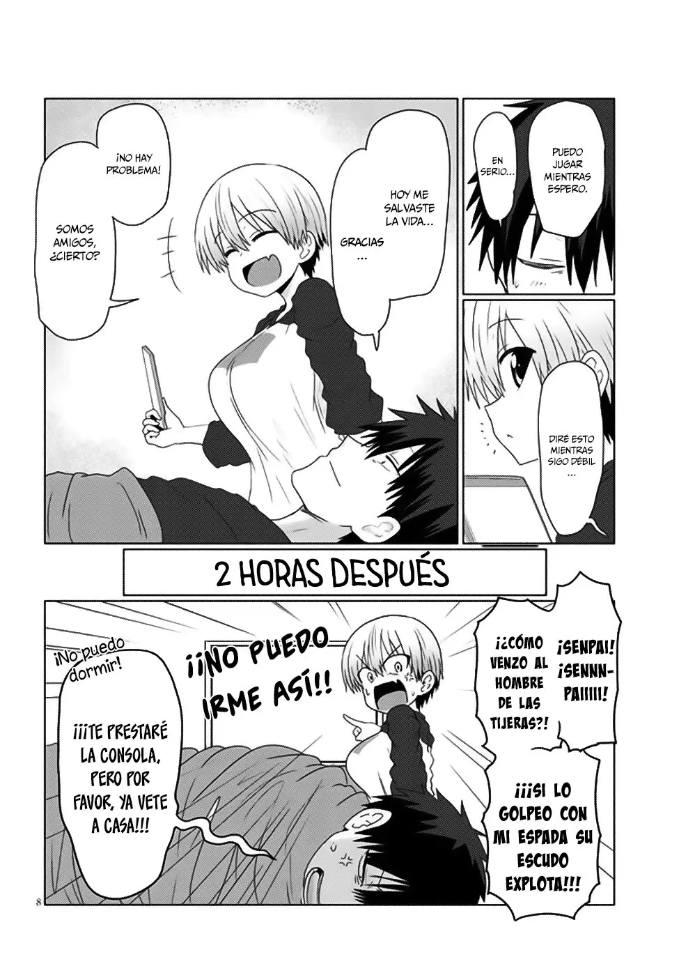 Uzaki-chan Wa Asobitai! capítulo 8 página 9
