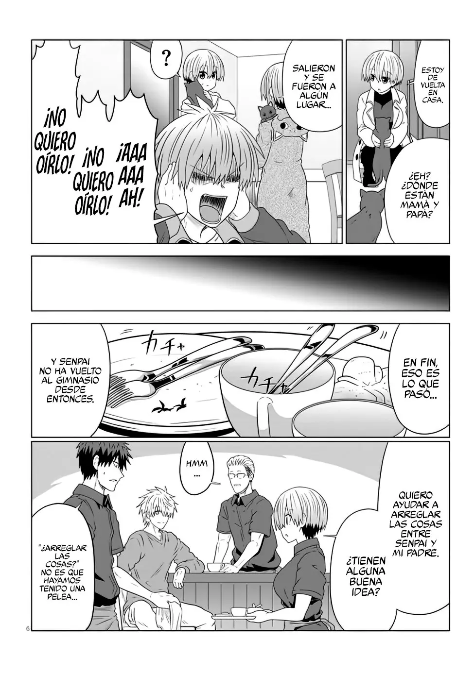 Uzaki-chan Wa Asobitai! capítulo 80 página 8