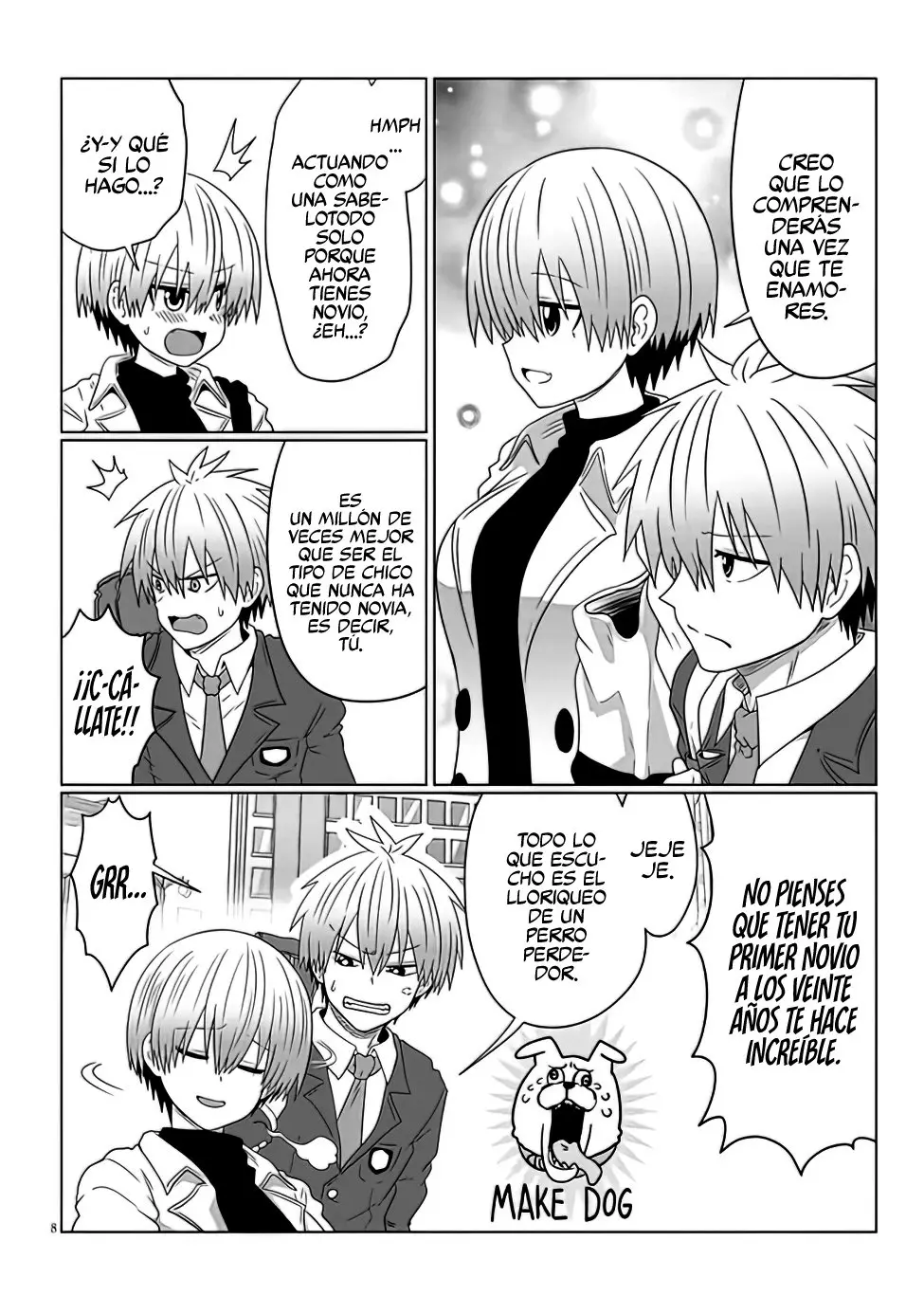 Uzaki-chan Wa Asobitai! capítulo 81 página 10