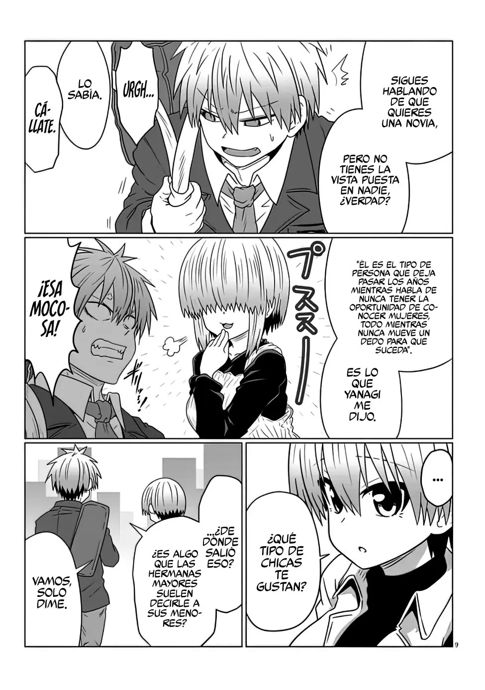 Uzaki-chan Wa Asobitai! capítulo 81 página 11