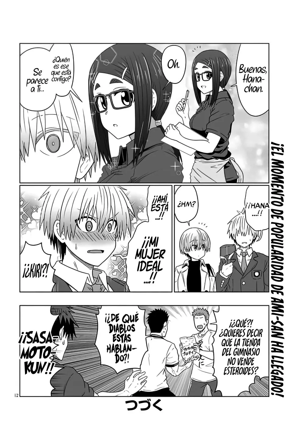 Uzaki-chan Wa Asobitai! capítulo 81 página 14
