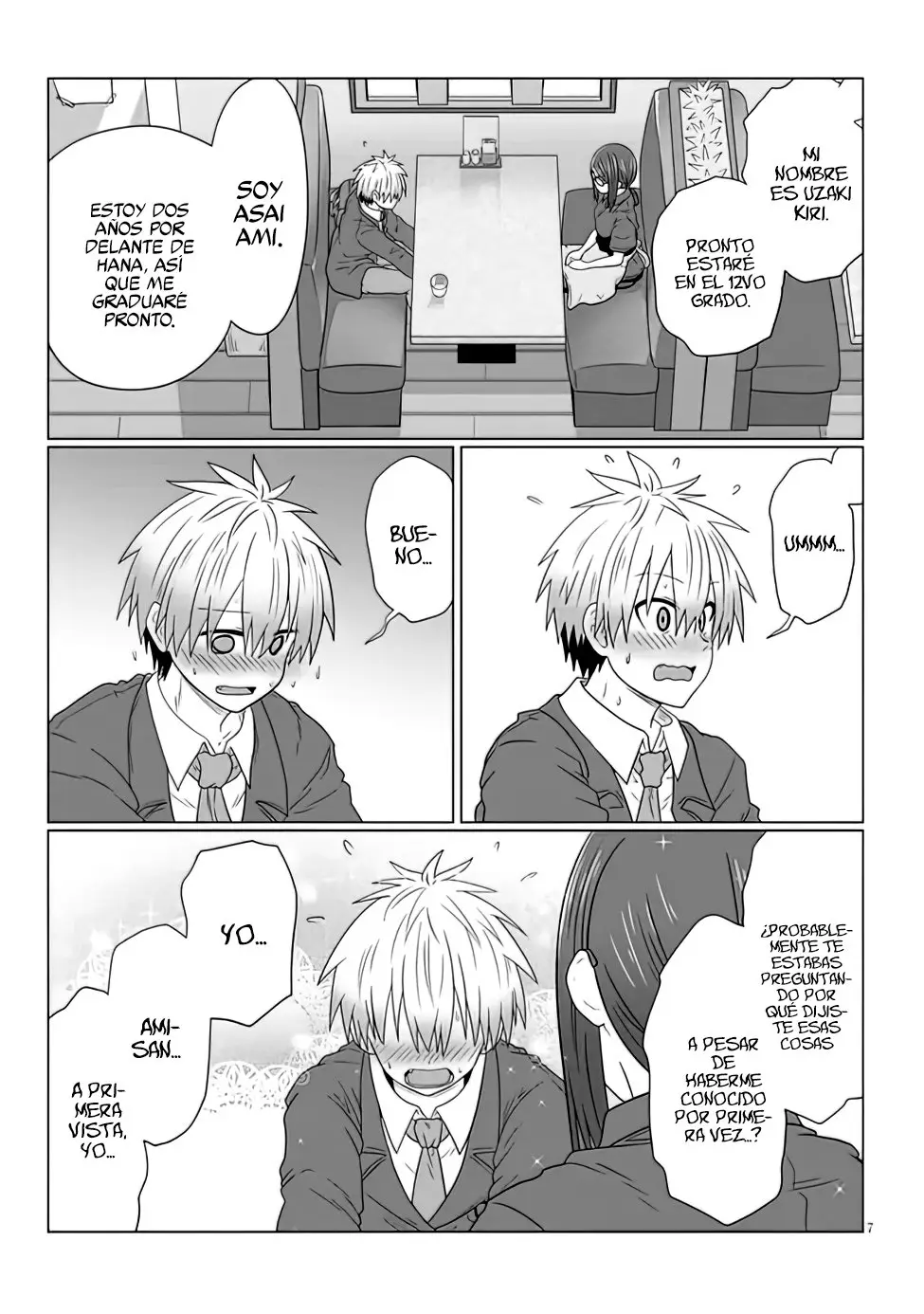 Uzaki-chan Wa Asobitai! capítulo 82 página 9