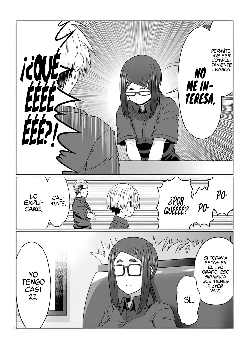 Uzaki-chan Wa Asobitai! capítulo 82 página 10