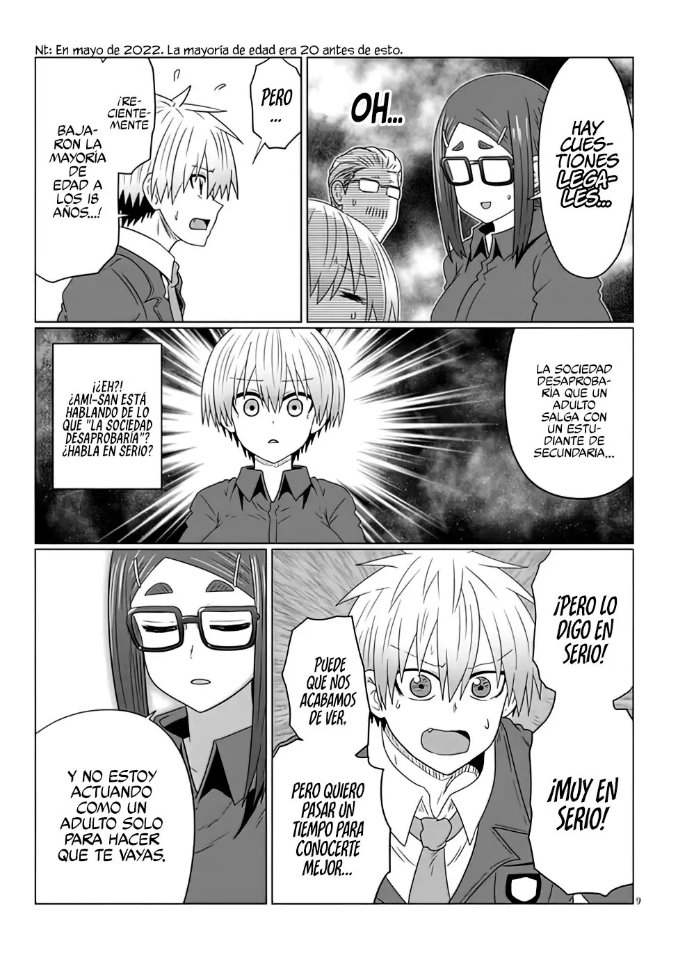 Uzaki-chan Wa Asobitai! capítulo 82 página 11