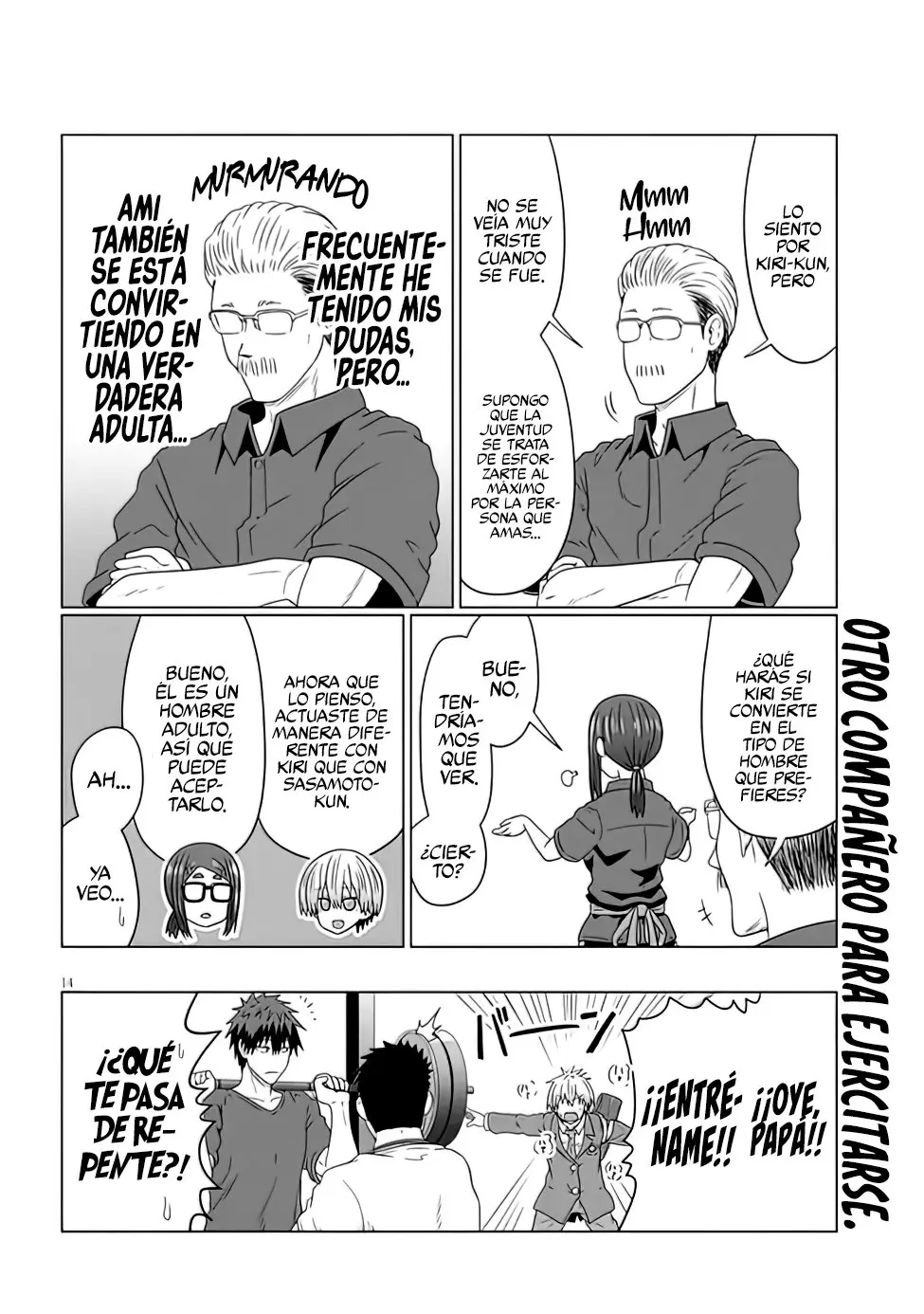 Uzaki-chan Wa Asobitai! capítulo 82 página 16