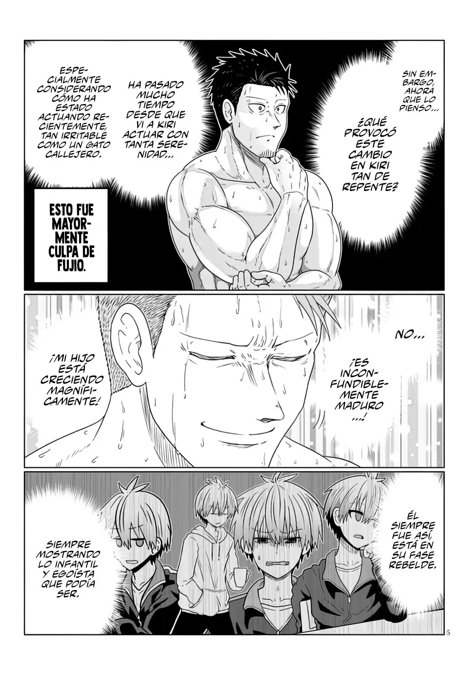 Uzaki-chan Wa Asobitai! capítulo 83 página 7