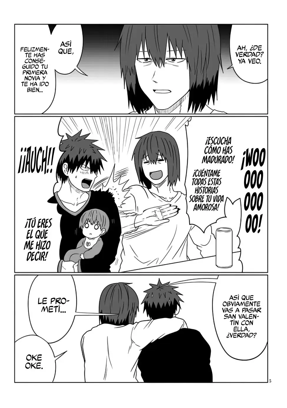 Uzaki-chan Wa Asobitai! capítulo 85 página 7