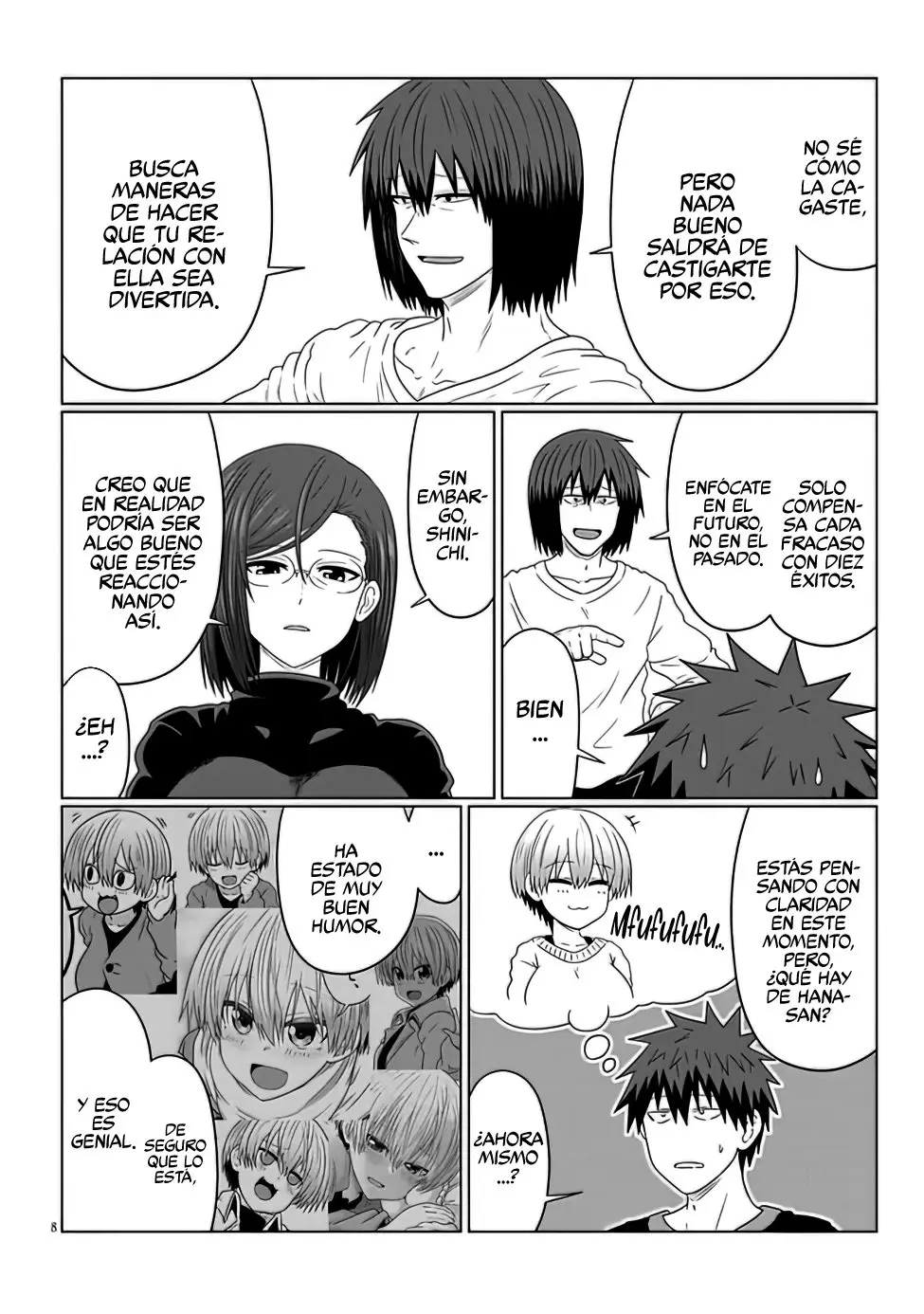 Uzaki-chan Wa Asobitai! capítulo 85 página 10