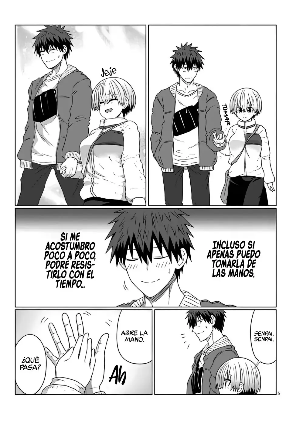 Uzaki-chan Wa Asobitai! capítulo 86 página 7