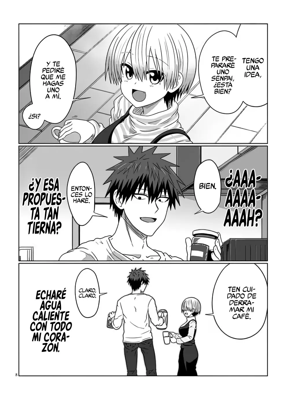 Uzaki-chan Wa Asobitai! capítulo 86 página 10