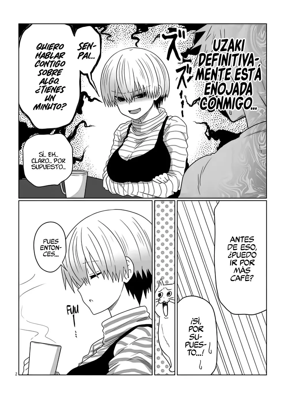 Uzaki-chan Wa Asobitai! capítulo 87 página 4