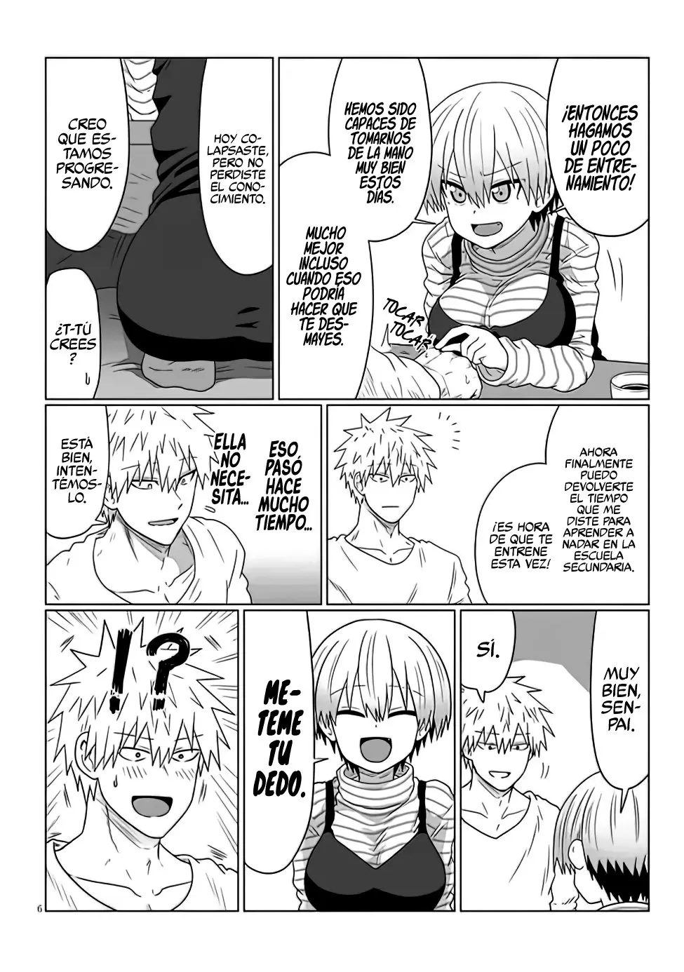 Uzaki-chan Wa Asobitai! capítulo 87 página 8