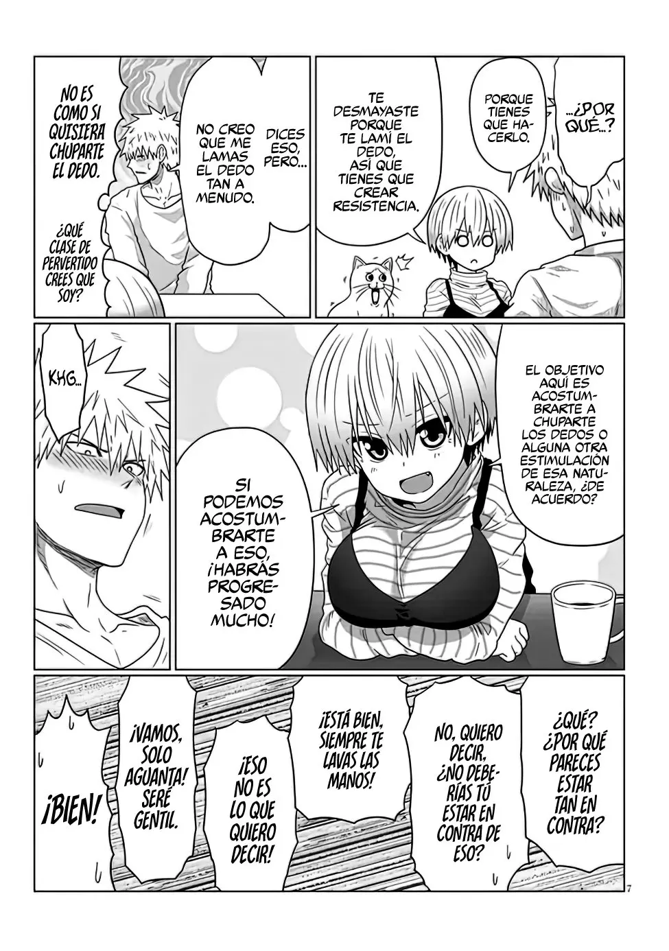 Uzaki-chan Wa Asobitai! capítulo 87 página 9