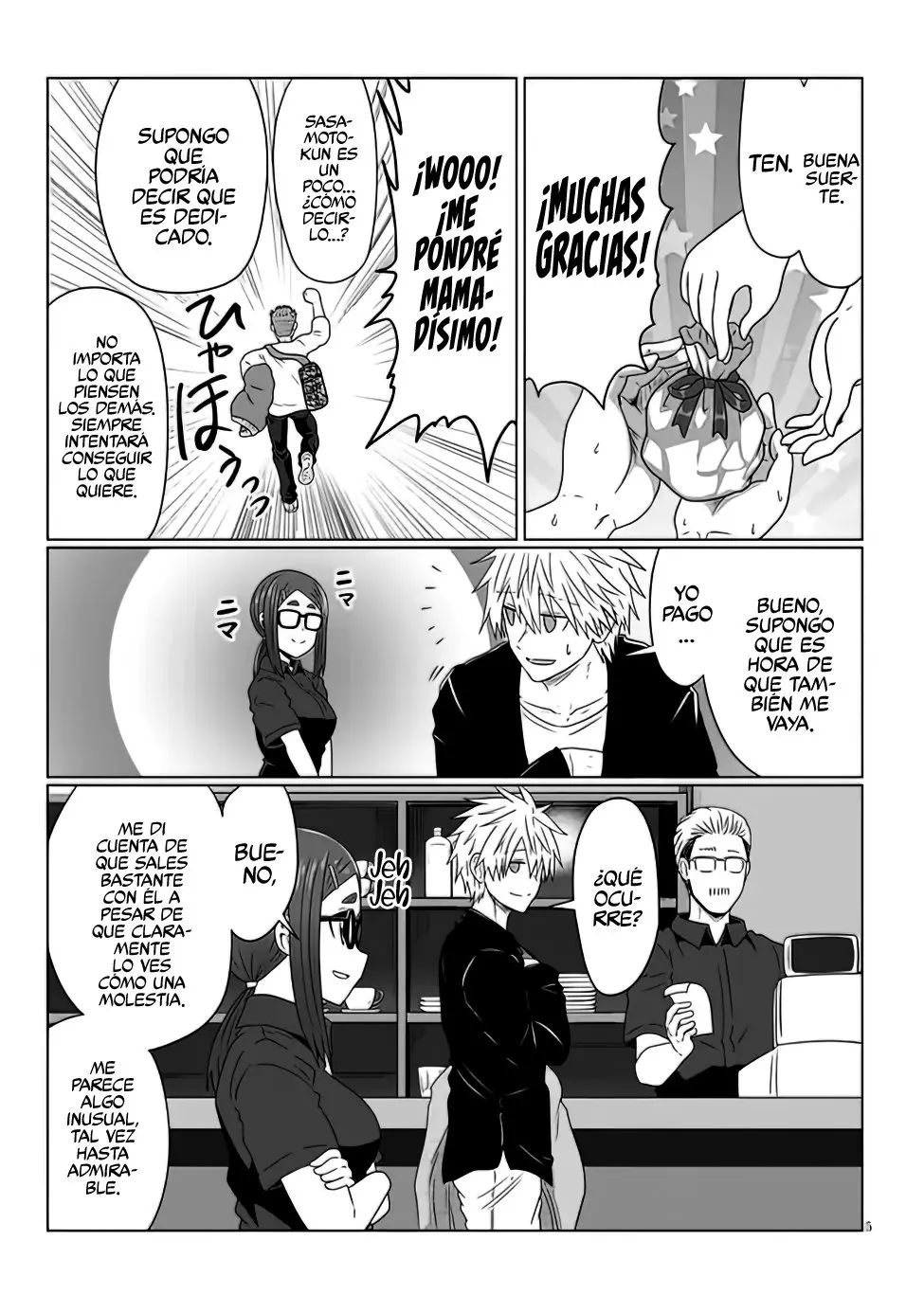 Uzaki-chan Wa Asobitai! capítulo 88 página 7