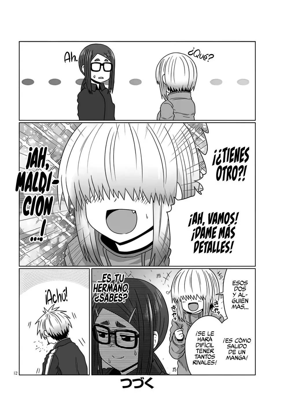 Uzaki-chan Wa Asobitai! capítulo 88 página 14