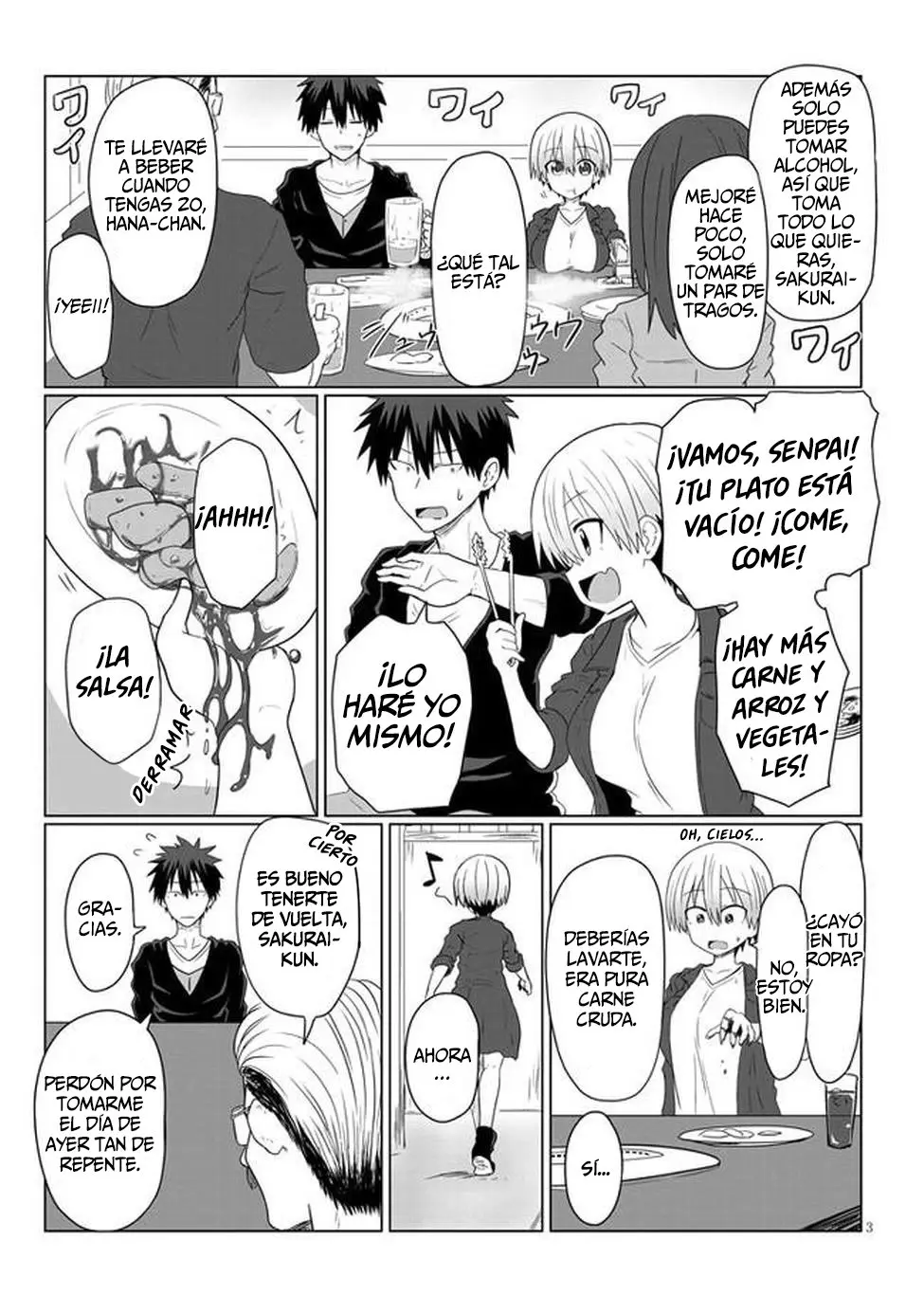 Uzaki-chan Wa Asobitai! capítulo 9 página 4